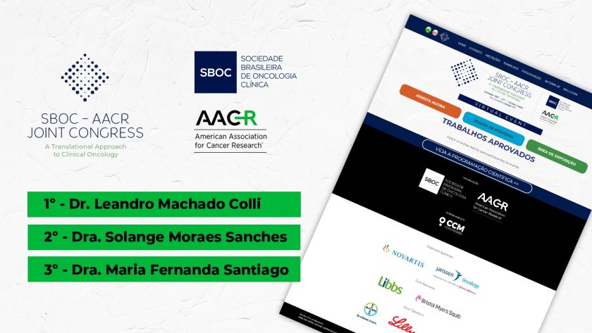 Conheça os pôsteres vencedores do SBOC-AACR Joint Congress