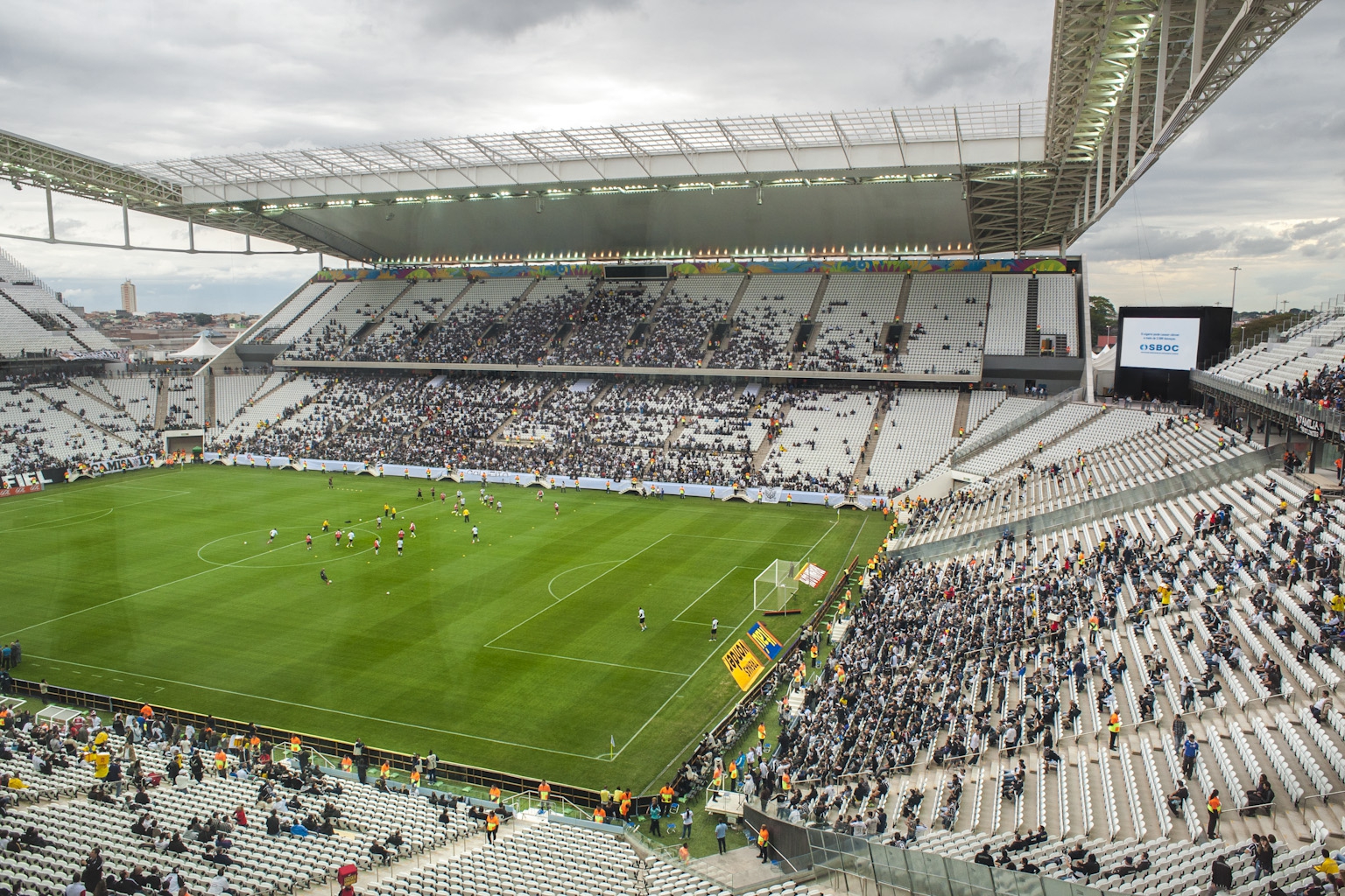 Campanha da SBOC é exibida em jogo da Seleção Brasileira