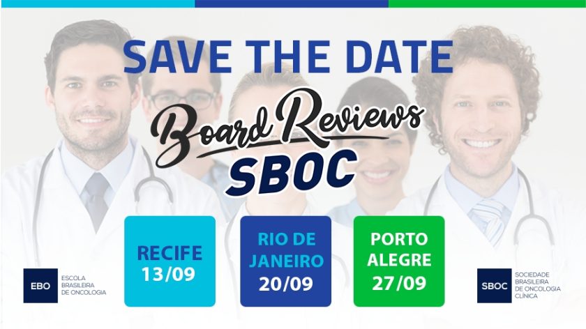 Board Reviews da SBOC serão realizados em três cidades
