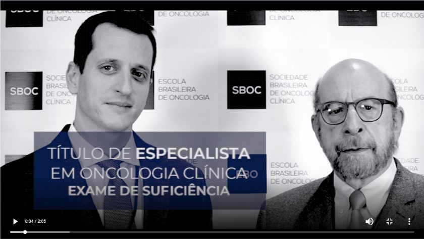 Vídeo: Título de Especialista em Oncologia Clínica (TEOC)