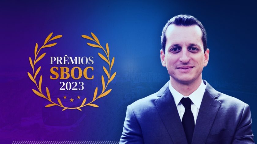 Dr. Rodrigo Munhoz é o ganhador do Prêmio Jovem Oncologista SBOC